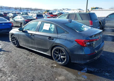 2024 Honda Civic Sport из США, поврежденный, VIN 2HGFE2F55RH570421